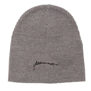 All Saints Embroidered Script Logo Beanie